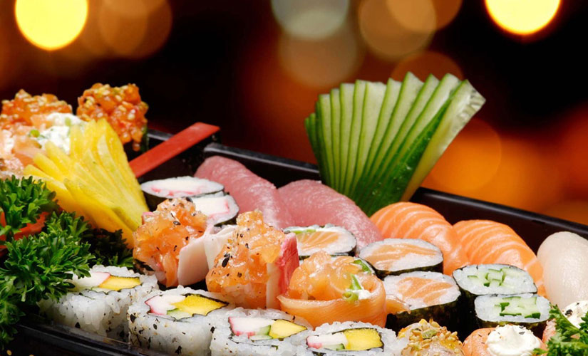 Powder blue collarless playsuit 